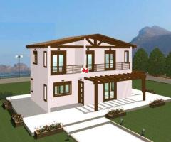 Αρκιτσα μεζονετα 190 τμ 4 Υ/Δ 2μπανια θεα θαλασσα