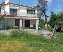 Λειβανατες βιλλα 650τμ εφαπτομενη στο κυμα σε 8 στρεμματα
